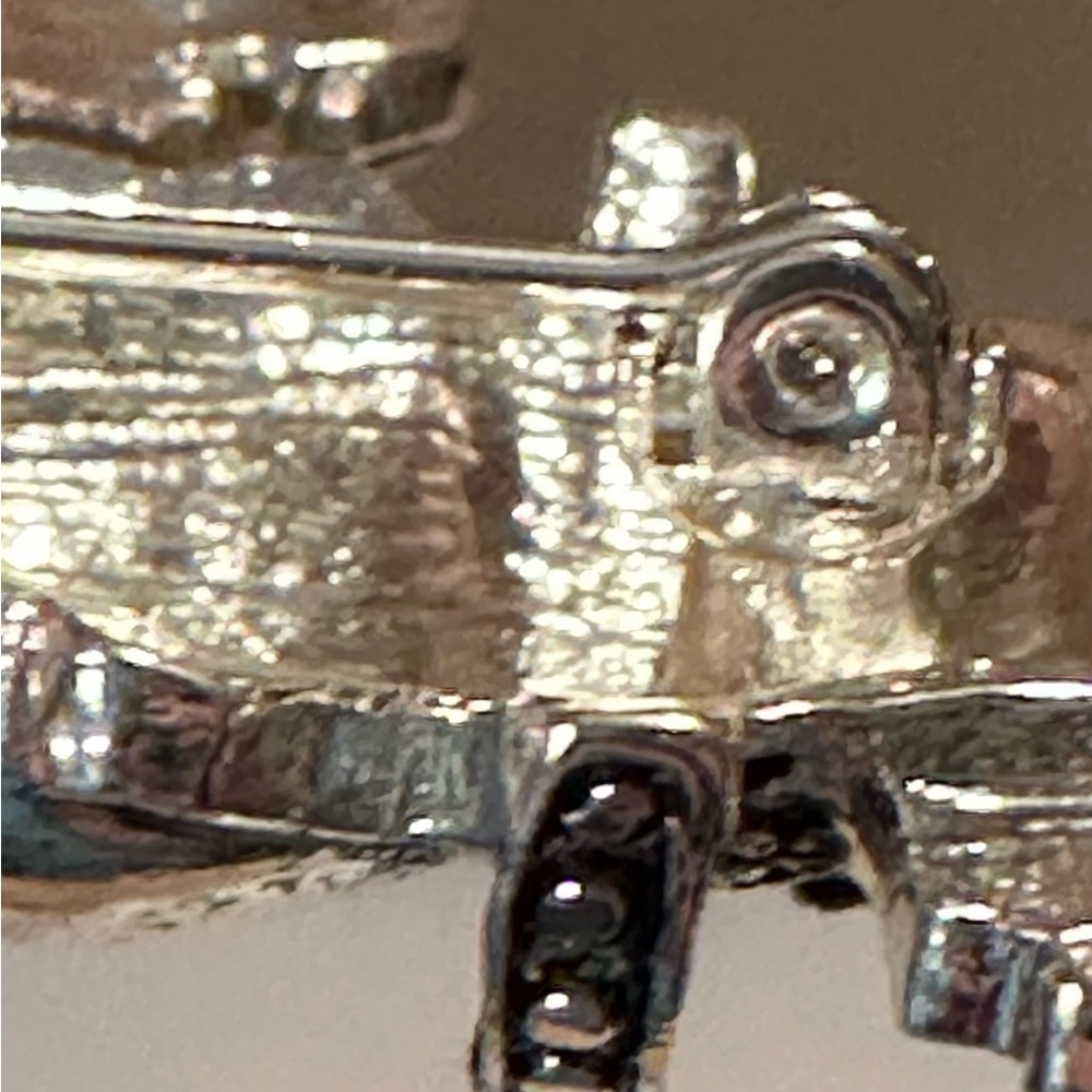 Kenneth Cole Christmas Holiday Snowman Brooch Pin - Picture 5 of 6